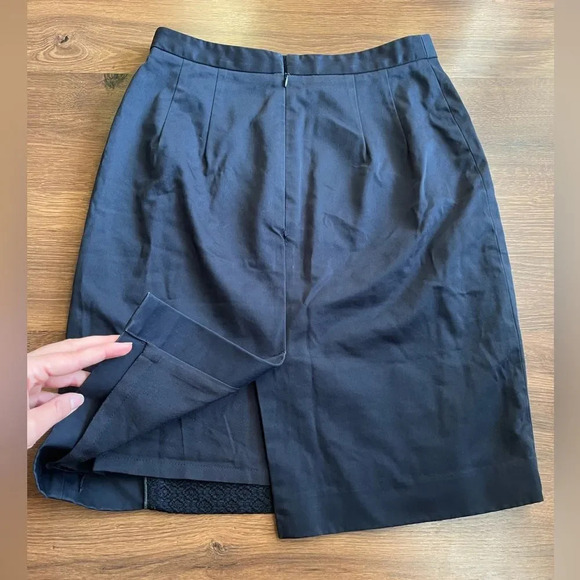 Vintage  Club Monaco Knee Length Skirt - Picture 4 of 9